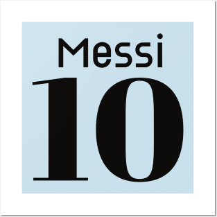 Messi Jersey Posters and Art